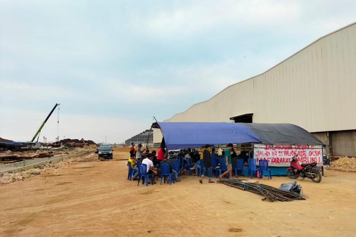 Protes Akses Jalan Tani di Pakai PT HIIP, 5 warga Ambunu digugat ke Pengadilan